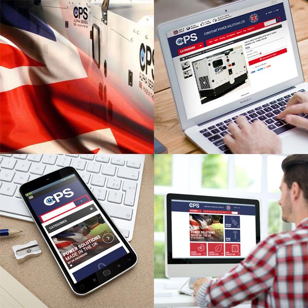 electrical generators selby and york website design