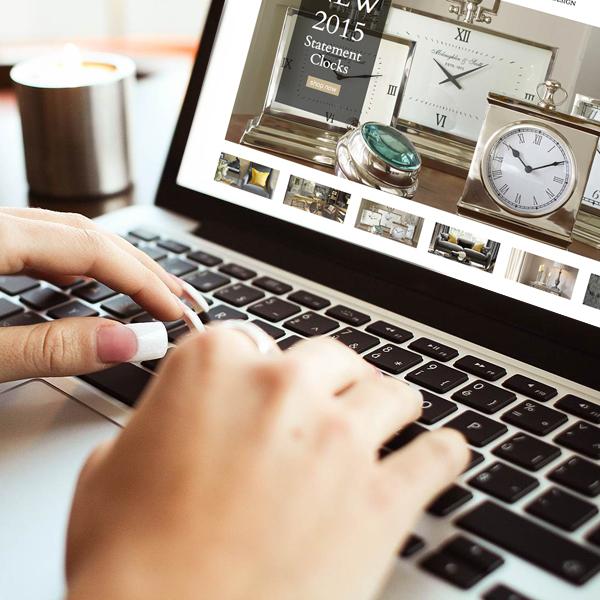 ecommerce website design for accessories shop in york