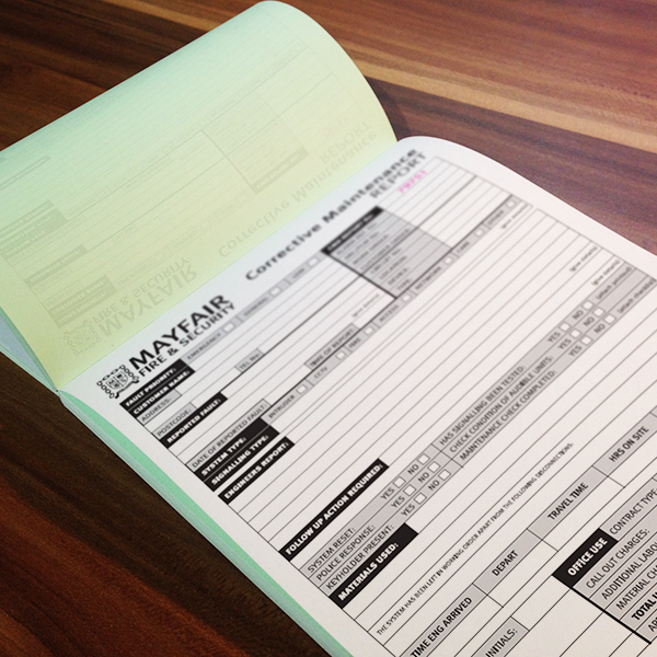 ncr pad printing for mayfair security selby